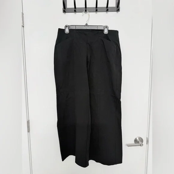 High-Waisted Pull-On Pixie Super Wide-Leg Pants - Picture 3 of 4